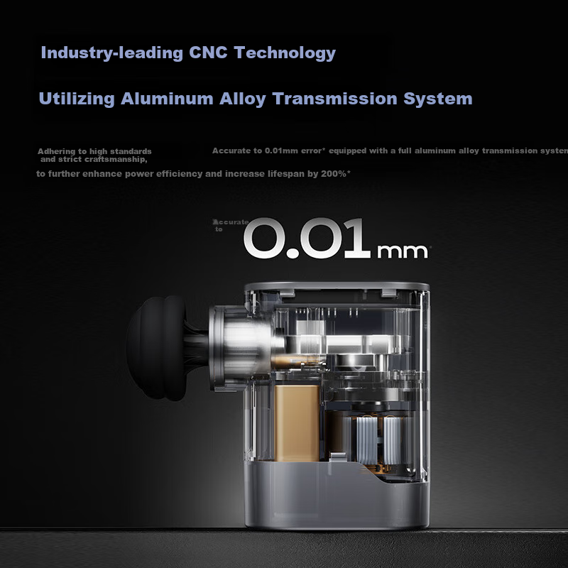 WOLONOW Snake Year Limited Edition Xiaomi Youpin Pocket Fascia Gun Back Leg Massager Professional Grade Sports Mini Portable Home Muscle Relaxation Gift for Boyfriend and Girlfriend