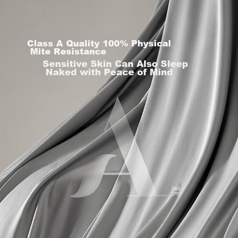 LOVO Luolai Shenghuo, Light Luxury 100S Long-Staple Cotton Sateen Four-Piece Bedding Set, 100% Cotton, 1.8 Meters, JD Custom Edition