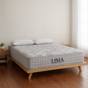 GREEN REST Lima Mattress – Premium Micro-Bonnell Spring Design | Firm Yet Cozy Comfort | Long-Lasting Durability & Superior Support