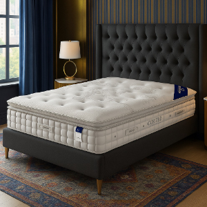 GREEN REST Cortez Mattress – Luxury Pocket Spring Mattress with HR Foam & Anti-Allergic Fibers Premium Comfort & Wellness Design