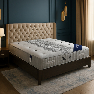 GREEN REST Chunky Mattress – Pocket Spring Mattress with HR Foam & Flexible Foam | Ergonomic Design for Comfort & Support